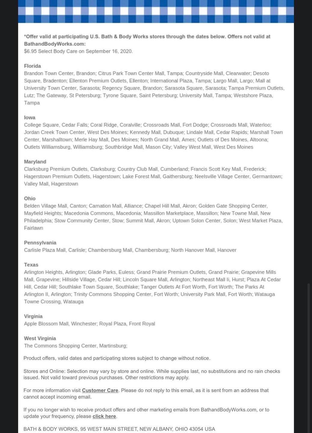 Bathandbodyworks email deals